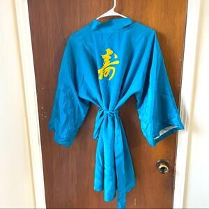 Blue Japanese haori jacket